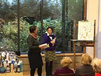 Christine Neuerburg  - Lesung im Atelier des Künstlers Michael Sichelschmidt, Düsseldorf