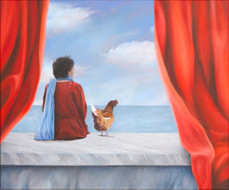 Christine Neuerburg - Selbst mit Huhn